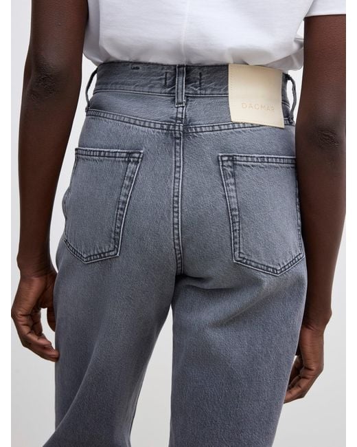 House of Dagmar White Wide Leg Denim