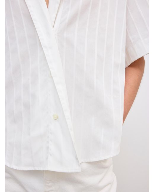 House of Dagmar White Shortsleeve Shirt
