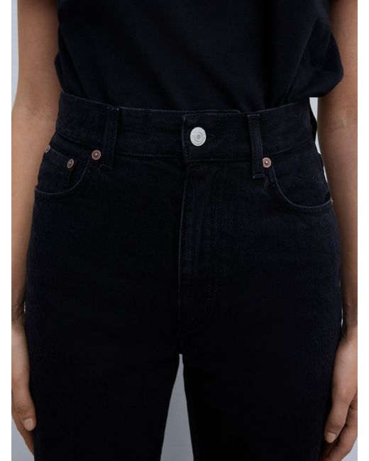 House of Dagmar Black Wide Leg Denim