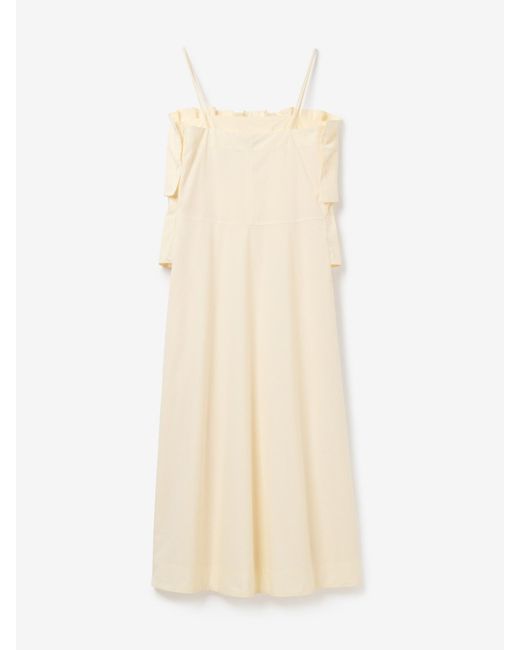 House of Dagmar Natural Sculpted Strap Dress