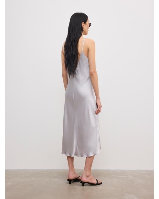 House of Dagmar White Camisole Midi Dress