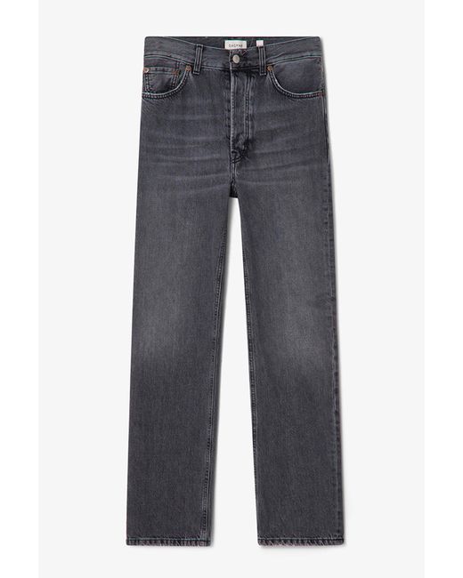 House of Dagmar Blue Straight Leg Denim