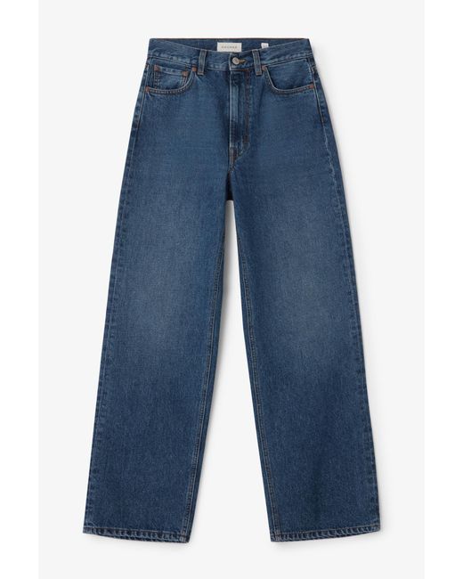 House of Dagmar Blue Wide Leg Denim