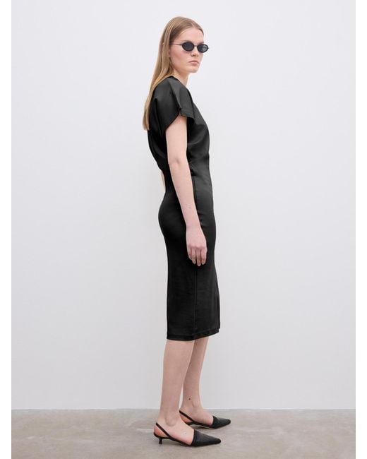 House of Dagmar Black Stretch Jersey Dress