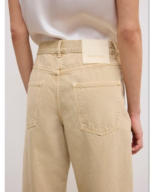 House of Dagmar Natural Baggy Fit Denim