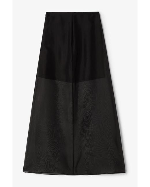 House of Dagmar Black Organza Skirt