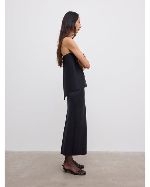 House of Dagmar Blue Square Slim Dress