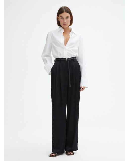 House of Dagmar White Thin Dagmar Belt