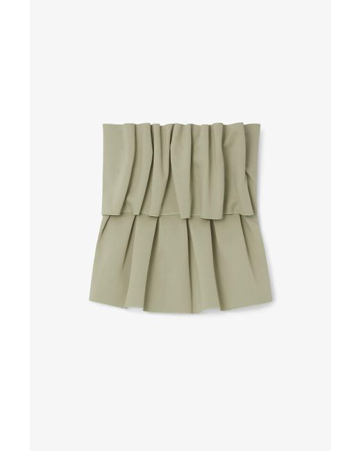 House of Dagmar Sculpted Tube Top in Green Lyst