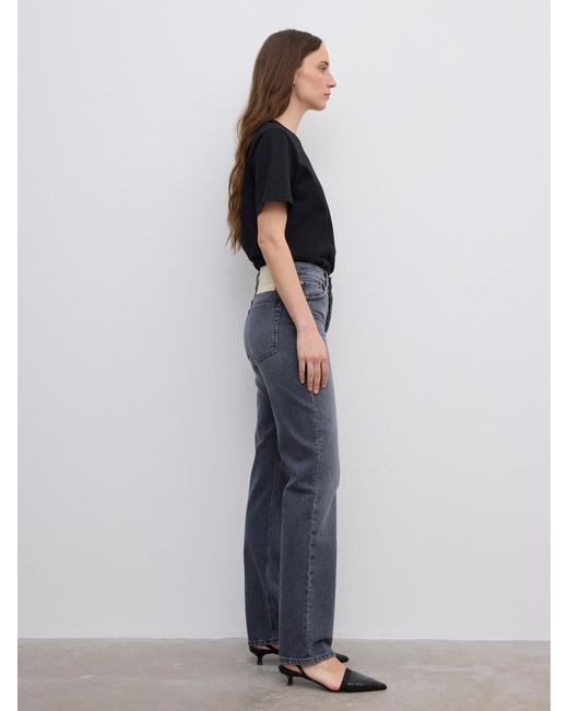 House of Dagmar Blue Straight Leg Denim