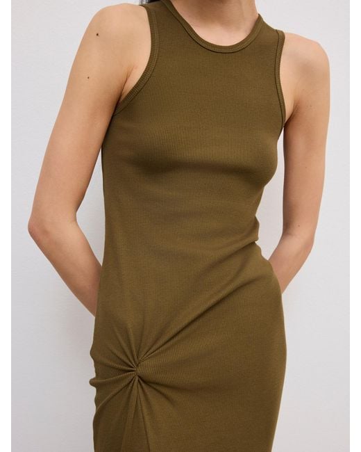 House of Dagmar Natural Knot Tank Dress