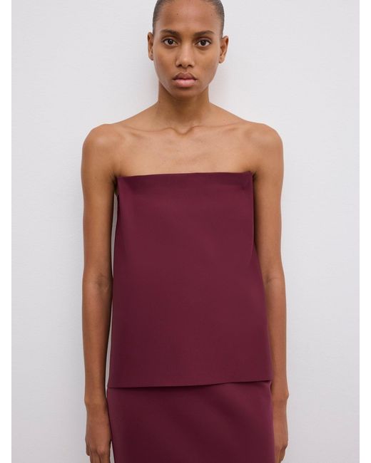 House of Dagmar Red Square Slim Dress