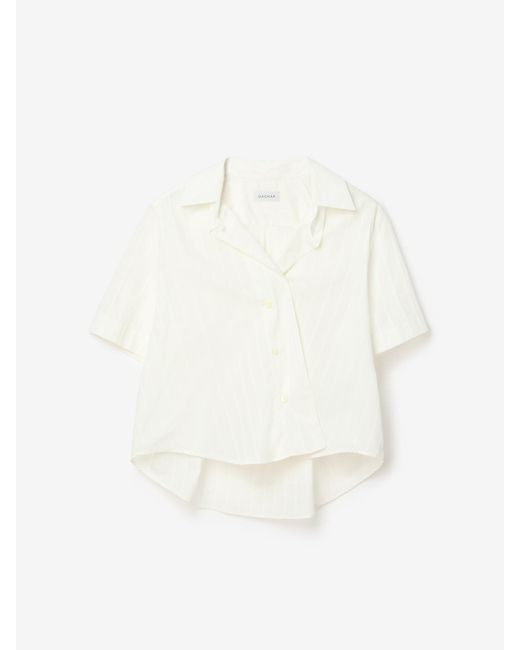 House of Dagmar White Shortsleeve Shirt