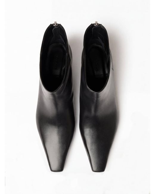 House of Dagmar Black Leather Boots
