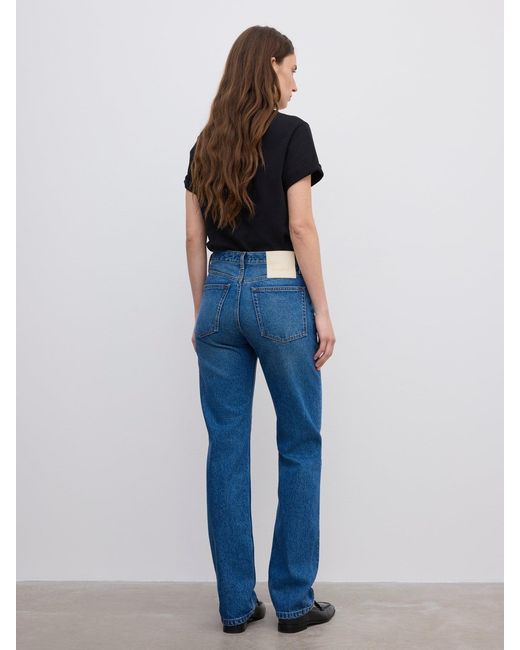 House of Dagmar Blue Straight Leg Denim