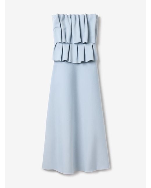 House of Dagmar White Sculpted Tube Dress
