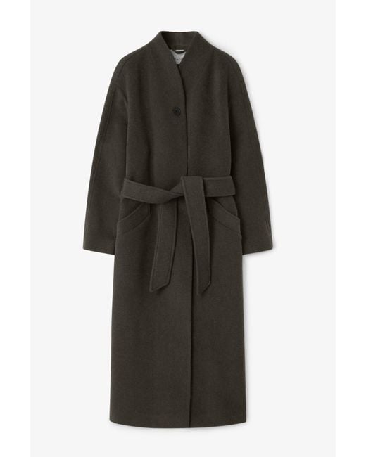 House of Dagmar Brown Oversize Belted Coat