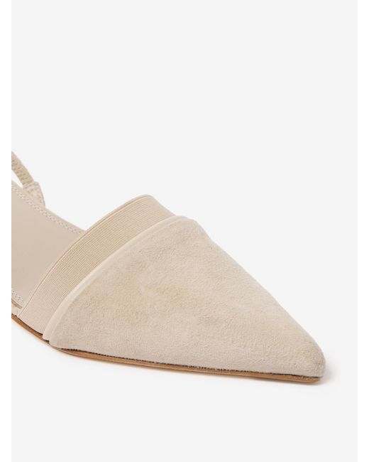 House of Dagmar Blue Suede Slingback