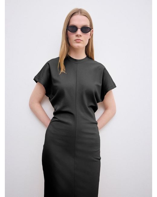 House of Dagmar Black Stretch Jersey Dress