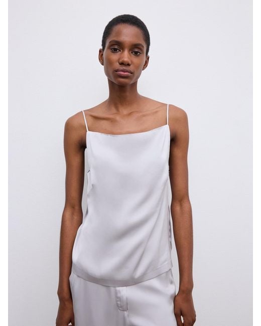 House of Dagmar White Camisole Top