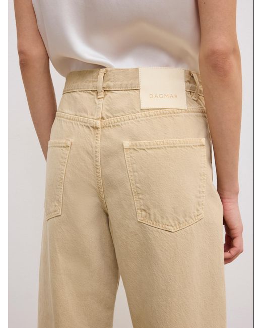 House of Dagmar Natural Baggy Fit Denim
