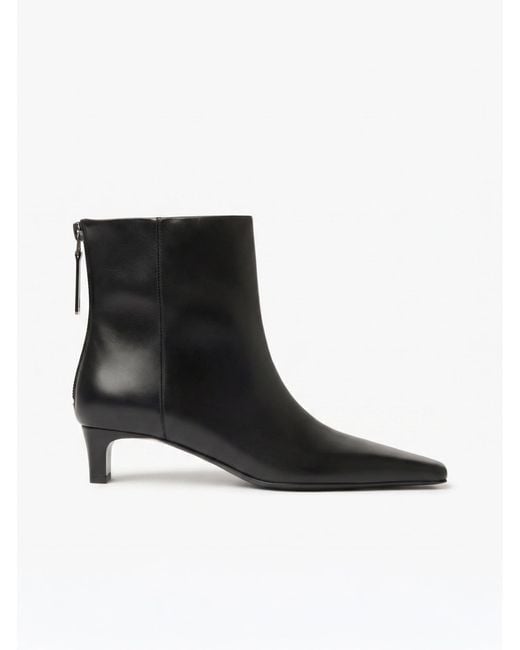 House of Dagmar Black Leather Boots