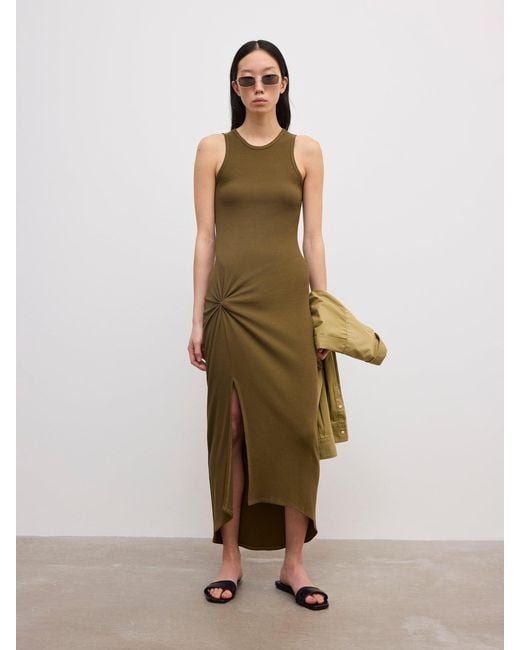 House of Dagmar Natural Knot Tank Dress