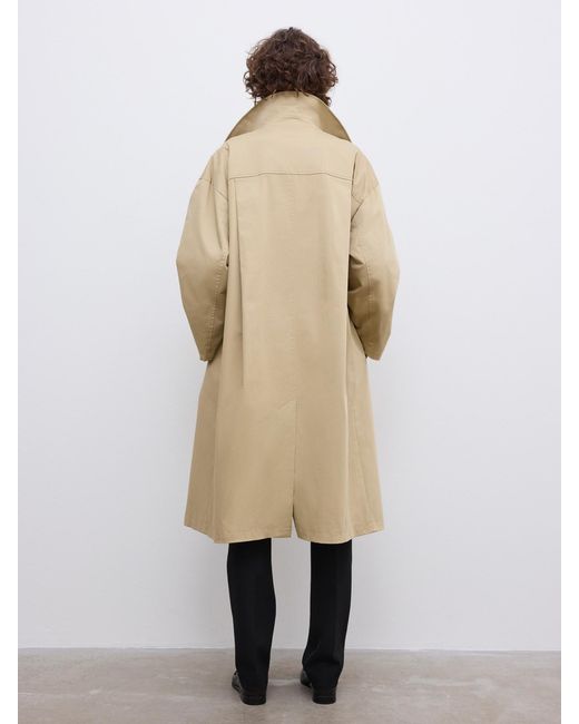 House of Dagmar White Db Long Trenchcoat