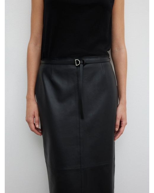 House of Dagmar White Thin Dagmar Belt