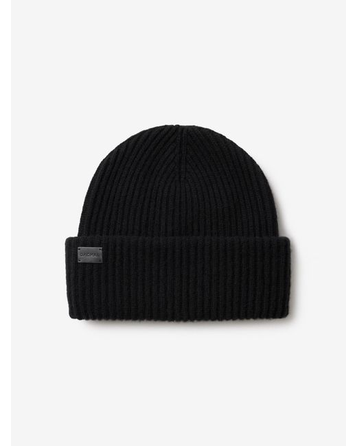 House of Dagmar Black Cashmere Wool Beanie