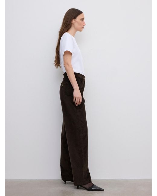 House of Dagmar White Corduroy Trousers