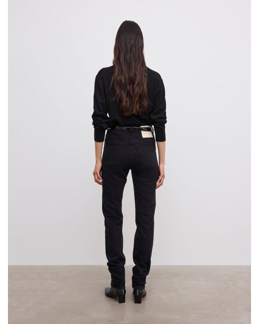 House of Dagmar Black Slim Fit Denim