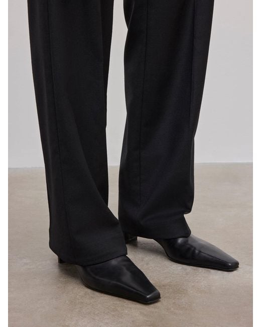 House of Dagmar Black Leather Boots