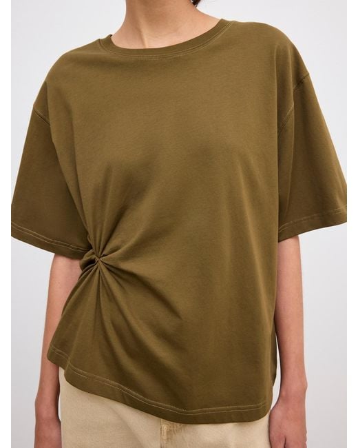 House of Dagmar Green Knot T-Shirt