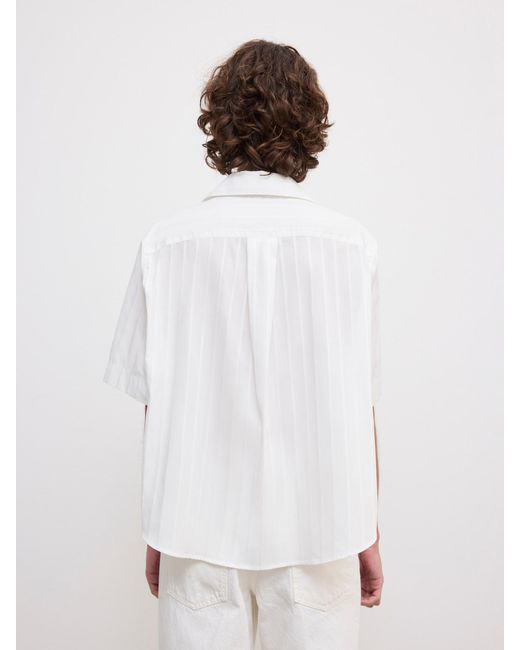House of Dagmar White Shortsleeve Shirt