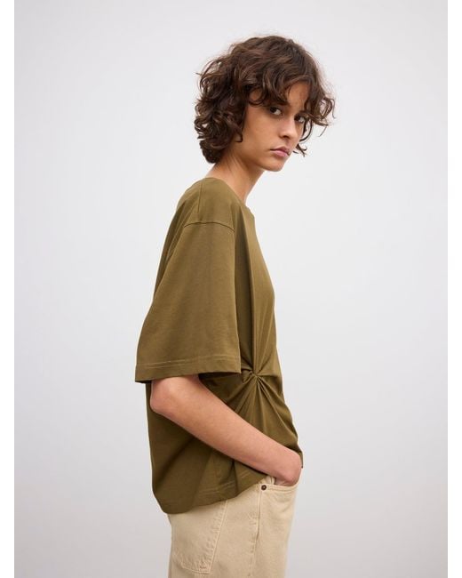 House of Dagmar Green Knot T-Shirt