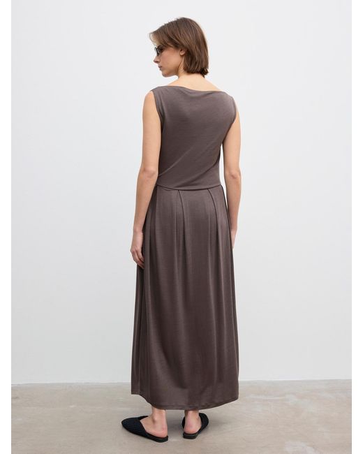 House of Dagmar Multicolor Square Neck Dress