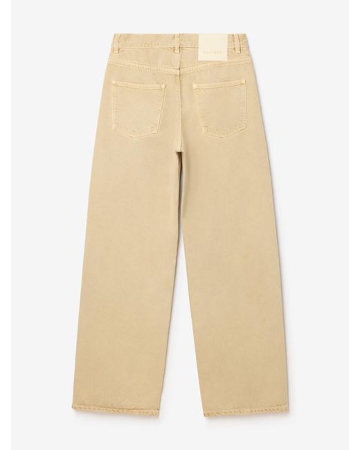 House of Dagmar Natural Baggy Fit Denim