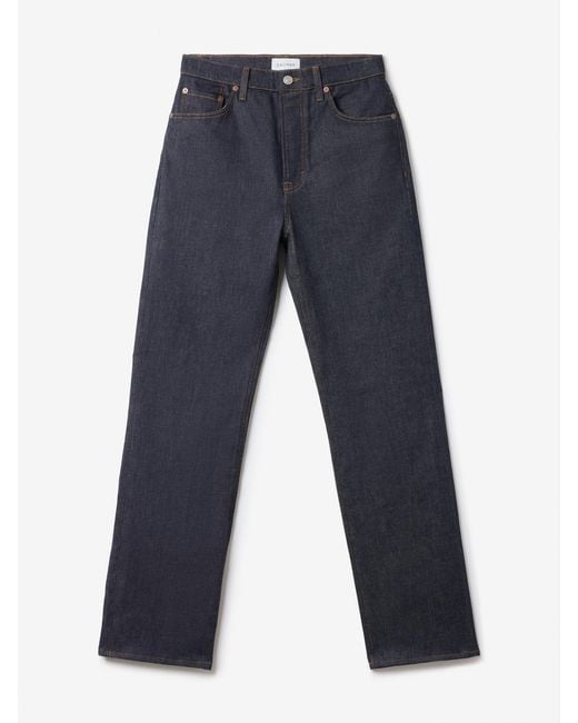 House of Dagmar White Straight Leg Denim