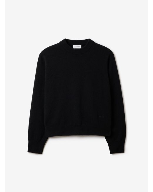 House of Dagmar Blue Cashmere Crewneck