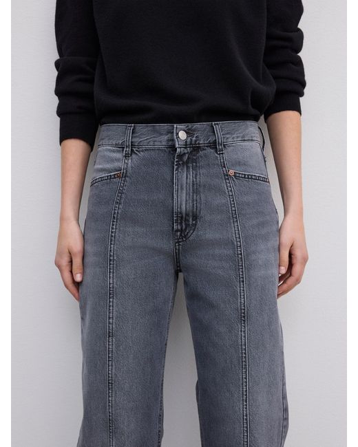 House of Dagmar Blue Loose Fit Denim