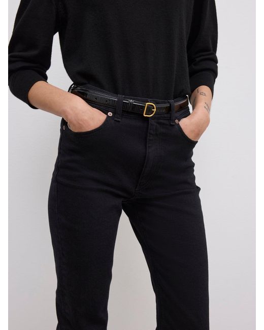 House of Dagmar Black Slim Fit Denim