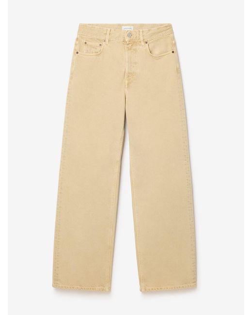 House of Dagmar Natural Baggy Fit Denim