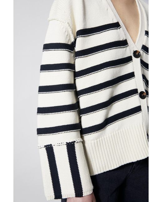 House of Dagmar Blue Mazzy Cardigan