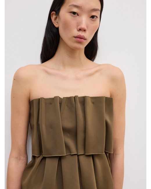 House of Dagmar Natural Sculpted Tube Top