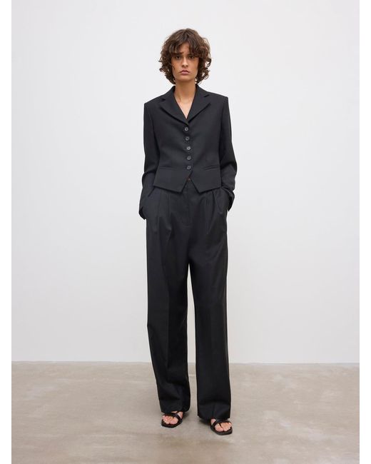 House of Dagmar Black Tailored Blazer
