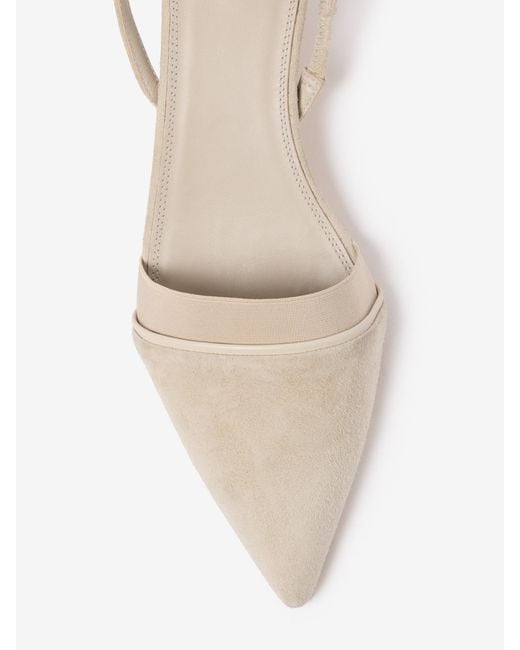 House of Dagmar Blue Suede Slingback