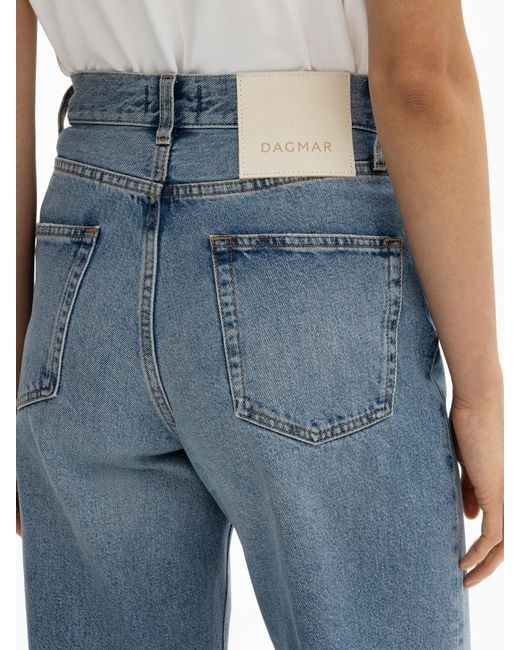 House of Dagmar Blue Wide Leg Denim