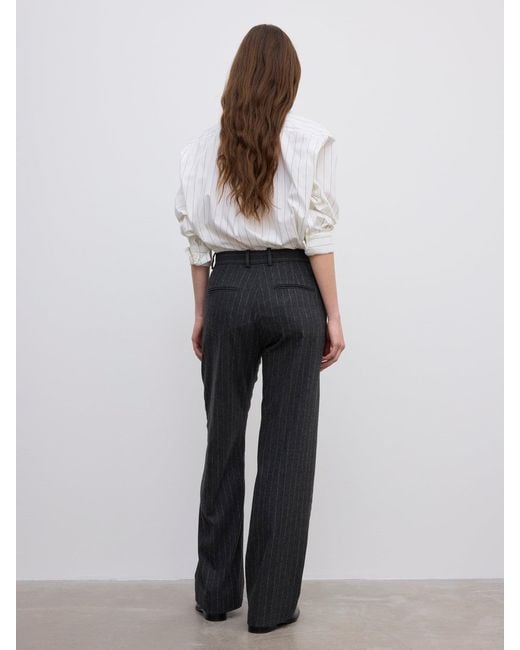House of Dagmar White Classic Suit Trouser
