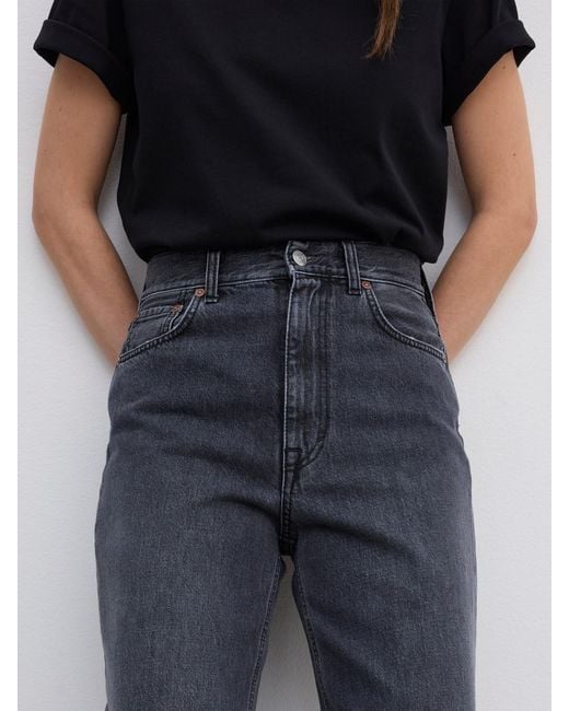 House of Dagmar Blue Wide Leg Denim